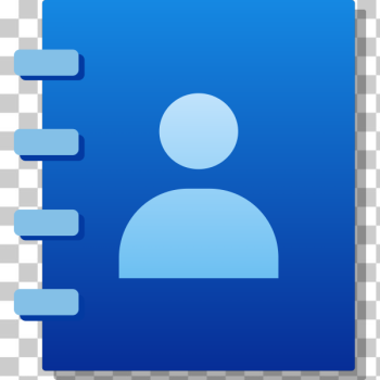 SVG Android contacts icon SVG Android contacts icon
