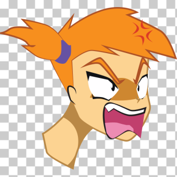 SVG Angry anime girl SVG Angry anime girl