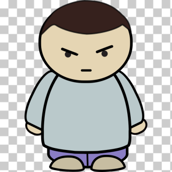 SVG Angry boy SVG Angry boy