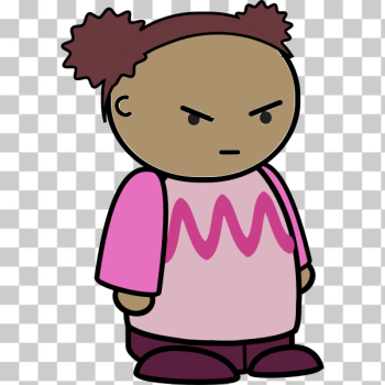 SVG Angry girl SVG Angry girl