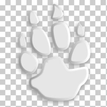 SVG Animal footprint 2 SVG Animal footprint 2