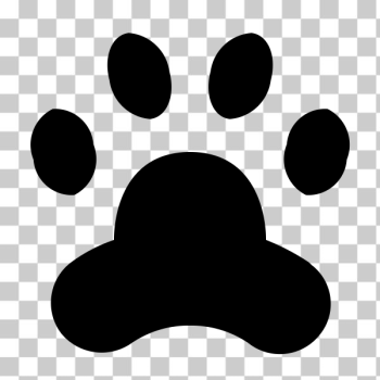 SVG Animal paw silhouette SVG Animal paw silhouette