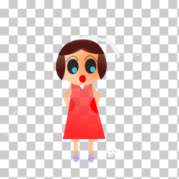 SVG Animated girl SVG Animated girl