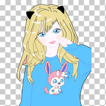 SVG Anime cat girl SVG Anime cat girl