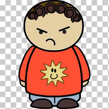 SVG Annoyed kid SVG Annoyed kid