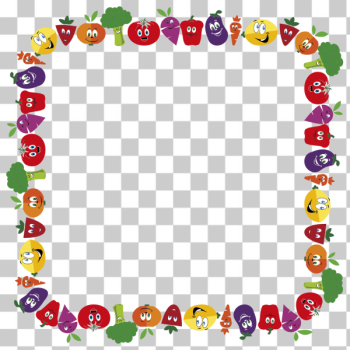 SVG Anthropomorphic Fruits And Vegetables Frame 2 SVG Anthropomorphic Fruits And Vegetables Frame 2