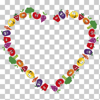 SVG Anthropomorphic Fruits And Vegetables Frame 3 SVG Anthropomorphic Fruits And Vegetables Frame 3
