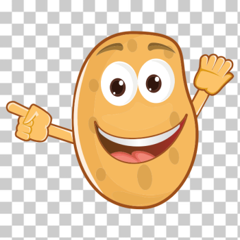 SVG Anthropomorphic Potato SVG Anthropomorphic Potato