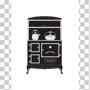 SVG Antique Cookstove SVG Antique Cookstove