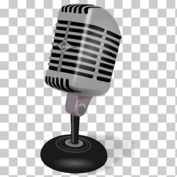SVG Antique mic