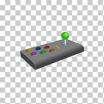 SVG Arcade Turbo joystick vector clip art SVG Arcade Turbo joystick vector clip art