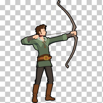 SVG Archer vector illustration SVG Archer vector illustration