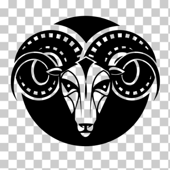 SVG Aries zodiac sign silhouette SVG Aries zodiac sign silhouette