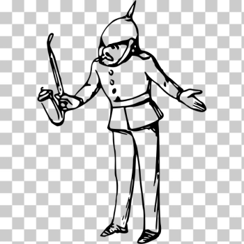 SVG Army musician SVG Army musician