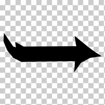 SVG Arrow tail down