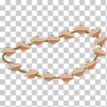 SVG Artifact necklace rhyolite vector image SVG Artifact necklace rhyolite vector image