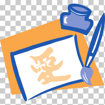 SVG Artwork - paintbrush scissors and glue SVG Artwork - paintbrush scissors and glue