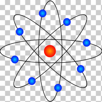 SVG Atom Model Vector SVG Atom Model Vector