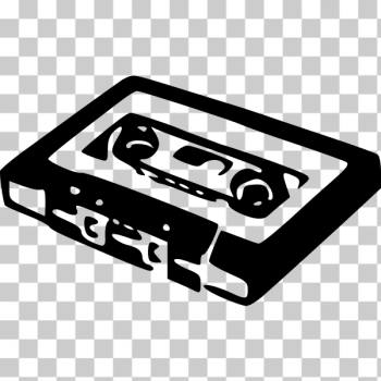 SVG Audio cassette vector SVG Audio cassette vector