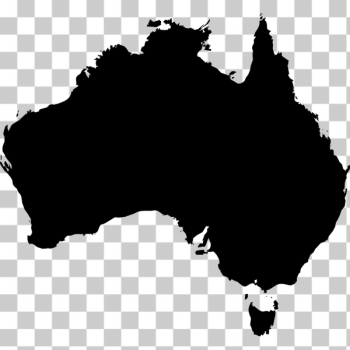 SVG Australia map outline silhouette SVG Australia map outline silhouette