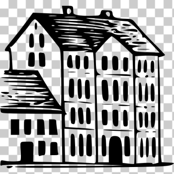 SVG Austrian building vector clip art SVG Austrian building vector clip art