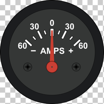 SVG Automotive Amp Meter SVG Automotive Amp Meter
