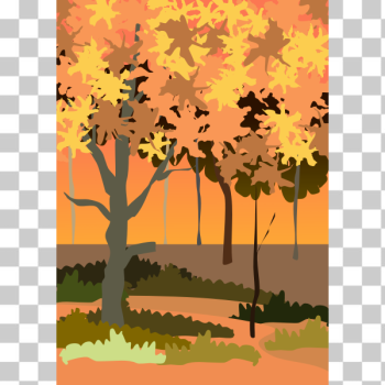 SVG Autumn scene SVG Autumn scene