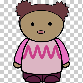SVG Awed girl SVG Awed girl