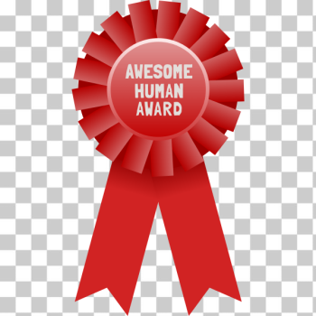 SVG Awesome human award