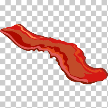 SVG Bacon slice SVG Bacon slice