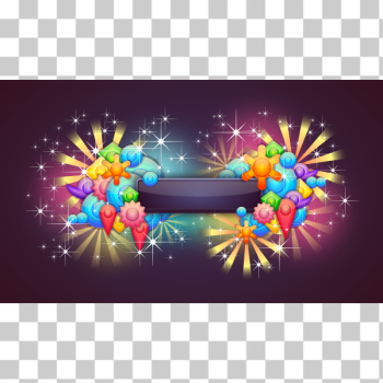 SVG Badge With Abstract Background 1 SVG Badge With Abstract Background 1
