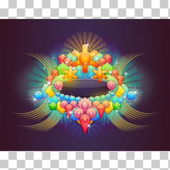 SVG Badge With Abstract Background 3 SVG Badge With Abstract Background 3