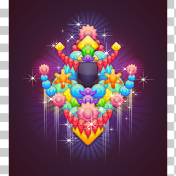 SVG Badge With Abstract Background 4 SVG Badge With Abstract Background 4
