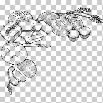 SVG Baked goods vector clip art SVG Baked goods vector clip art