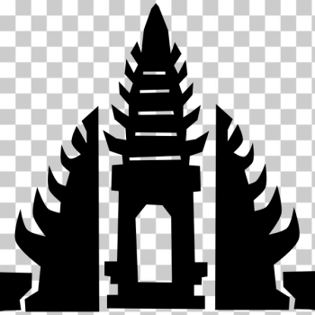 SVG Bali Temple SVG Bali Temple