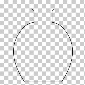 SVG Ballon chemistry beaker SVG Ballon chemistry beaker