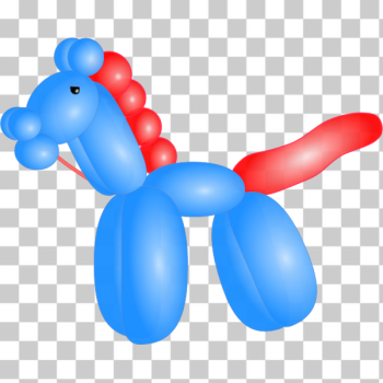 SVG Balloon horse vector image SVG Balloon horse vector image