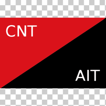 SVG Bandera CNT-AIT SVG Bandera CNT-AIT