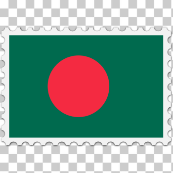 SVG Bangladesh flag stamp SVG Bangladesh flag stamp