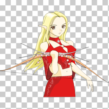 SVG Banshee elven archer SVG Banshee elven archer