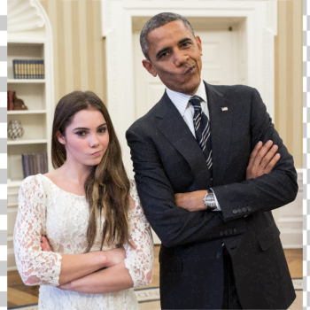 SVG Barack Obama With Artistic Gymnastic McKayla Maroney 2 SVG Barack Obama With Artistic Gymnastic McKayla Maroney 2