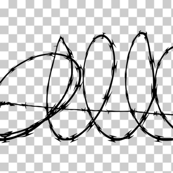 SVG Barbwire silhouette SVG Barbwire silhouette