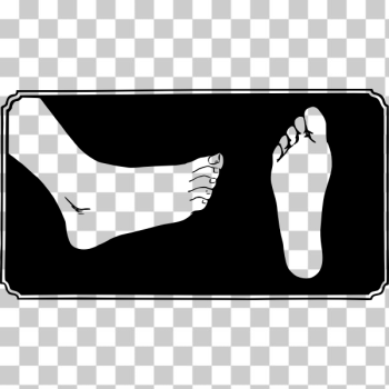SVG Bare feet SVG Bare feet