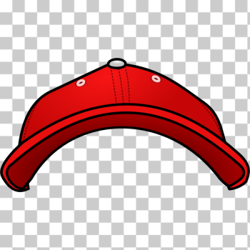 SVG Baseball Cap - Front view SVG Baseball Cap - Front view