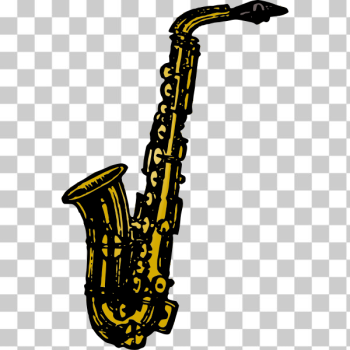 SVG Basic saxophone