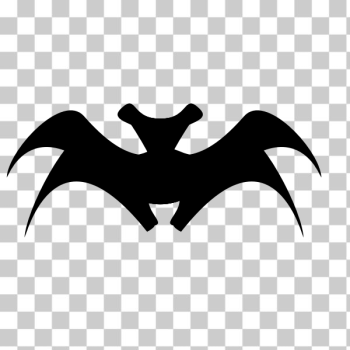 SVG Bat silhouette vector image SVG Bat silhouette vector image