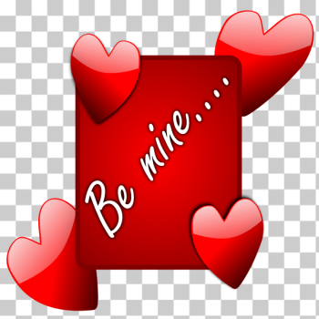 SVG Be mine sign with hearts vector image SVG Be mine sign with hearts vector image
