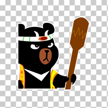 SVG Bear Ninja SVG Bear Ninja