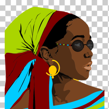 SVG Beautiful Black Woman SVG Beautiful Black Woman