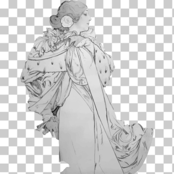 SVG Beautiful Woman Grayscale SVG Beautiful Woman Grayscale